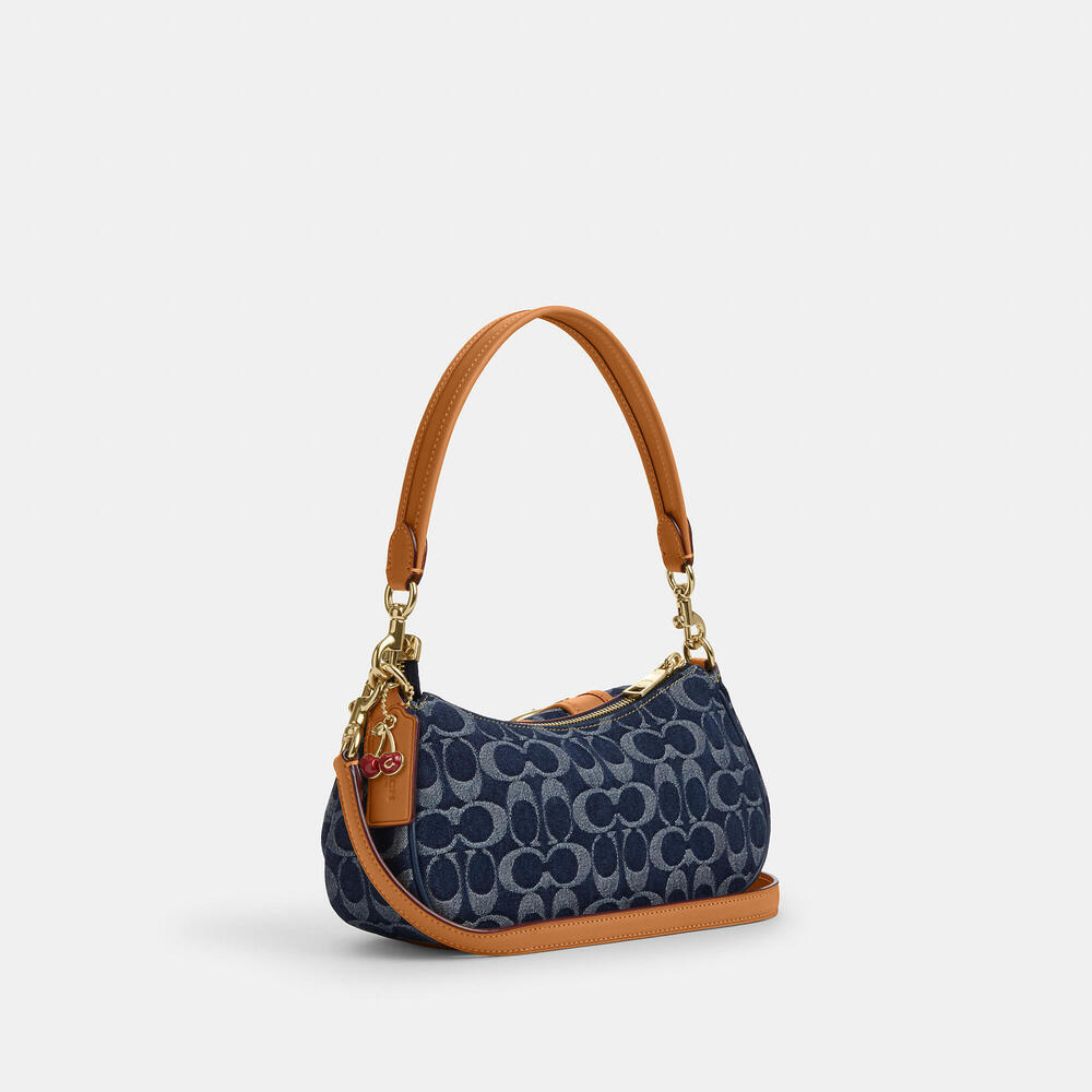 Ashton Bag In Signature Denim